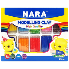 Đất nặn Nara NA-BXTR-240-10 10 màu 240g (48)