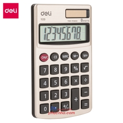 Máy tính Deli 1120 8 số máy nhỏ bỏ túi