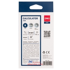 Máy tính Deli 1120 8 số máy nhỏ bỏ túi
