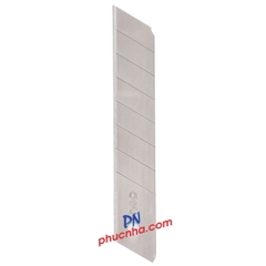 Lưỡi dao rọc giấy lớn 18mm Deli 2011 (ống 10 lưỡi)