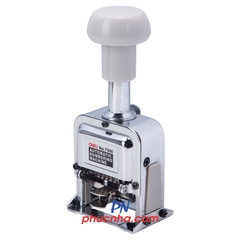 Dấu số nhảy tự động 6 số cao 5mm Deli 7506