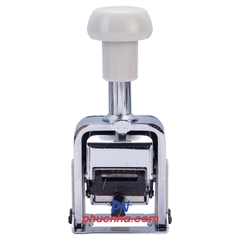 Dấu số nhảy tự động 6 số cao 5mm Deli 7506