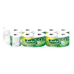 Giấy vệ sinh An An 2 lớp 10cm x 12cm (10)