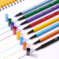 Bút lông màu Deli C157-24 Felt Pen 24 màu
