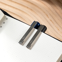 Bút gel ký Deli G61-BL Upal 1.0mm, xanh (12)