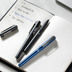 Bút gel ký Deli G61-BL Upal 1.0mm, xanh (12)