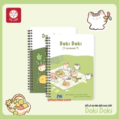Sổ lò xo Hải Tiến Doki Doki 200tr 70gsm - A5 7079/ A6 7086/ A7 8052/B5 7109