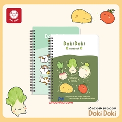 Sổ lò xo Hải Tiến Doki Doki 200tr 70gsm - A5 7079/ A6 7086/ A7 8052/B5 7109