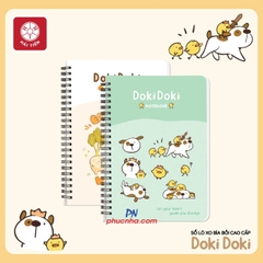 Sổ lò xo Hải Tiến Doki Doki 200tr 70gsm - A5 7079/ A6 7086/ A7 8052/B5 7109