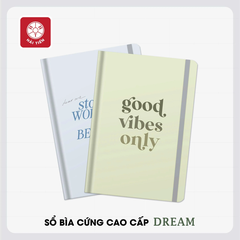 Sổ bìa cứng Hải Tiến Dream 5 9561 13.5x195mm 160 trang 100gsm - Kẻ caro (56)