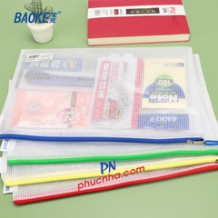 Túi nhựa dẻo ép chỉ lưới Baoke DS1283 (A5)