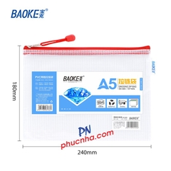 Túi nhựa dẻo ép chỉ lưới Baoke DS1282 (A4) (10)