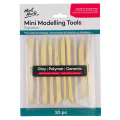 Dụng cụ làm đất sét bộ 10 cây Mont Marte MMSP0003