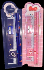 Bộ đồ dùng học tập dạng set quà tặng dụng cụ học sinh vỉ giấy S05