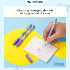 Bút lông kim Thiên Long Điểm 10 TP-FL08/DO Doremon 0.3mm, mực tím (10/720)