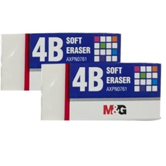 Gôm tẩy M&G trắng 4B