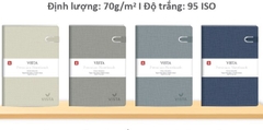 Sổ da Hải Tiến Vista 8403/8410 240tr 70gsm nút hít