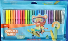 Bút lông màu Deli C161 Felt pen - 12 màu/ 18 màu/ 24 màu