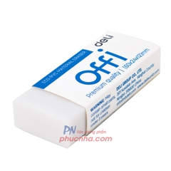 Gôm trắng Deli H03110 60x24x12mm (20) (lớn) Uscribe plus dust free ít vụn