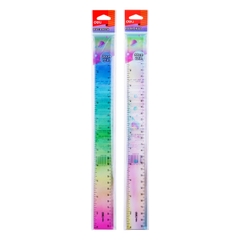 Thước kẻ màu 30cm Deli H654