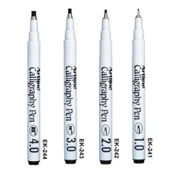 Bút viết thư pháp Artline ngòi dẹp EK-241 / EK-242 / EK-243 / EK-244
