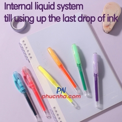Bút dạ quang Deli U300  mực nước 6 màu