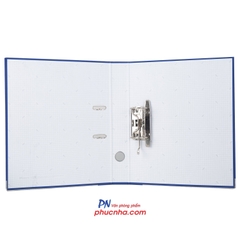 Bìa còng Deli F846-DB-ID 1 mặt xi A4 7cm xanh dương đậm (50)