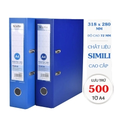 Bìa còng Thiên Long FO-BC12 7cm A4 1 mặt xi, xanh đậm (40)