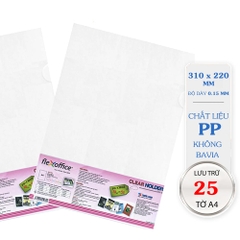 Bìa lá A4 Thiên Long Flexoffice FO-CH03 0.15mm (10)