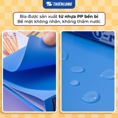 Bìa nhẫn Thiên Long FO-ORB01 oring A4 chữ O 2.5cm màu xanh biển (120)