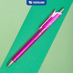 Bút bi Thiên Long GEL-B011 0.5mm (20) - Bút gel bi butter GelB011 Mực xanh/ đỏ/ đen