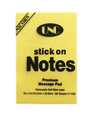 Giấy notes UNC keo