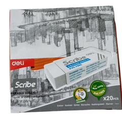 Gôm tẩy Deli H002 10 trắng (20)