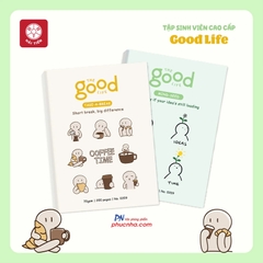 Tập Hải Tiến Good Life 0209 200 trang sinh viên B5 70gsm 4 ly ngang, giấy trắng ngà (3/60)