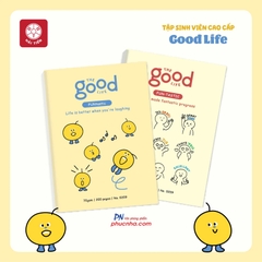 Tập Hải Tiến Good Life 0209 200 trang sinh viên B5 70gsm 4 ly ngang, giấy trắng ngà (3/60)