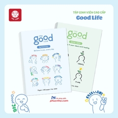 Tập Hải Tiến Good Life 0209 200 trang sinh viên B5 70gsm 4 ly ngang, giấy trắng ngà (3/60)