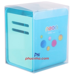 Cắm bút Deli H85104 4 ô màu neon