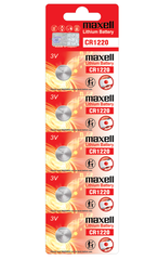 Pin CR1220 Maxell 3V (5 viên/ vỉ)