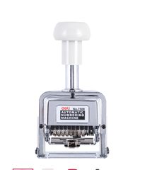 Dấu số nhảy tự động 8 số cao 5mm Deli 7508