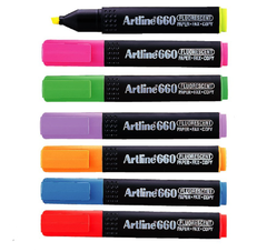 Bút dạ quang Artline EK-660, 1.0-4.0mm (12)