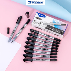 Bút lông dầu Thiên Long PM-04 CD 2 đầu (10/720)