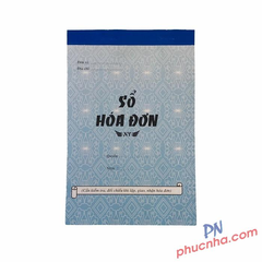 Sổ hóa đơn bán lẻ 2 liên 16x20cm A5 100 tờ/ 50 bộ, có đế (10)
