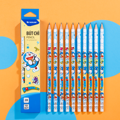 Bút chì gỗ 2B Thiên Long TP-GP009/DO Đôrêmon (10)