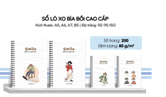 Sổ lò xo Hải Tiến Smile 200 trang 80gsm