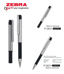 Bút bi nắp Zebra F-301 Compact 0.7mm Mực xanh (12)