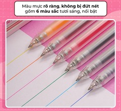 Bút gel Thiên Long Colochi Gel-050 0.5mm (10)