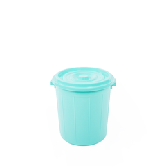 Xô tròn nhựa Duy Tân 25L 36.5x35.5x38cm (thùng gạo tròn) (10 cái/ kiện/ trộn màu)