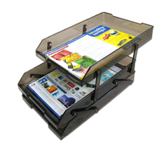Kệ hồ sơ 3 tầng trượt mica A4 Xukiva 169-3
