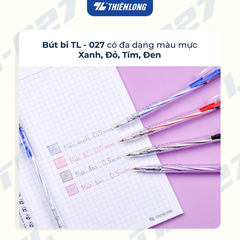Bút bi Thiên Long TL-027 0.5mm (20)