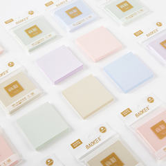 Giấy note dán Baoke 3x3in 100 tờ màu nhạt (20)